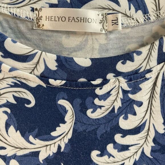 Helyo Fashion Womens Swing Dresses (2) Floral Cottagecore Boho Size XL - Picture 9 of 9